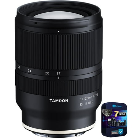 Tamron AFA046S700 17-28mm F/2.8 Di III RXD Lens For Sony Full Frame Mirrorless Bundle with 7 YR CPS Enhanced Protection Pack