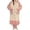 Pink, variant on Fuzzy Pajama Set for Women Soft Plush Robe and Fleece Pants 2 Piece Sleepwear Loungewear Warm House Coat