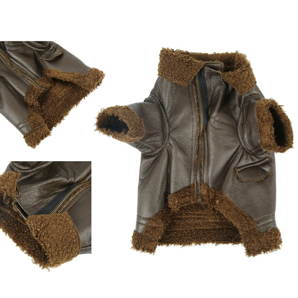 Estink Dog Jacket Coat Dog Leather Jacket Waterproof For Winter For Outdoor S m l xl S