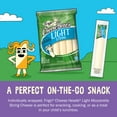 thumbnail image 3 of Frigo® Cheese Heads® Light Mozzarella String Cheese Snacks, 10 oz, 12 Count, 3 of 14