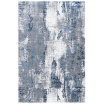 SAFAVIEH Lilypond Candelario Abstract Area Rug, Grey/Blue, 5'1" x 7'6"