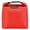 Red, variant on lanema Thermal Insulated Lunch Pouches Zippered Small Cooling Bag Nylon Food Storage Bag for Office School Picnics
