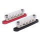 thumbnail image 1 of Bloque De Distribución De Energía, Resistente A La Erosión Capacidad De Alta Corriente M8x6 Tamaño De Perno 2PCS Barra Colectora De Batería Fácil Instalación 150A 300VAC, 1 of 7