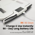 thumbnail image 5 of Wonder Core 8 Electrode Smart Body Fat Scale for Body Weight Scale, 55 Metrics , Digital Bathroom Scale, Bluetooth Accurate Body Fat Measurement Device for BMI Muscle Mass Body Composition Tool, 5 of 22