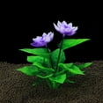 thumbnail image 4 of Flmtop Aquarium Ornament Fadeless Aquatics Accessories Bright Color Simulation Flower Landscape Decor for Home, 4 of 9