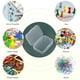 thumbnail image 5 of Matsuzay Caja de almacenamiento de 6 uds con tapas, contenedor rectangular, herramientas, organizador de artículos diversos, joyería para el Almacenamiento y organización del hogar, 5 of 6