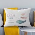 thumbnail image 1 of Personalized Baby Shower Pillow Case with Name, 1 of 1