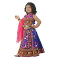 thumbnail image 4 of Ahhaaaa Kids Ethnic Cotton Blend Radha Dress Lehenga Choli Chania Choli Set For Baby Girls, 4 of 22