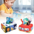 thumbnail image 2 of Montessori Toys Magic Tissue Box Baby Educational Learning Activity Sensory Toy For Kids Finger Exercise Busy Board Baby Game, 2 of 5