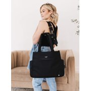 JuJuBe Signature Large Utility-Strap Tote Diaper Bag - Black