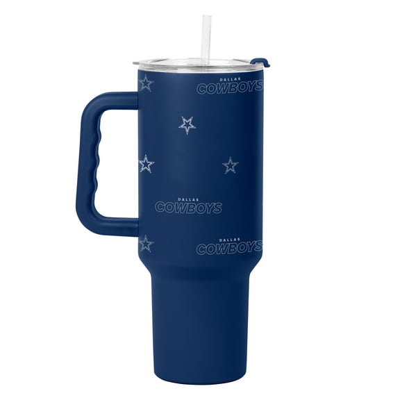 NFL Dallas Cowboys 40oz Step And Repeat Powder Coat Tumbler