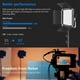 thumbnail image 3 of NEEWER 660 PRO RGB Paquete de 2 luces LED RGB 660 PRO RGB con soporte de control de aplicación, 360°, 3 of 8