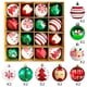 thumbnail image 2 of Electroplated Plastic Painted Christmas Pendant Christmas Tree Decoration Gifts, 2 of 5