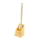 thumbnail image 4 of Escobilla de baño con soporte Sunnimix cepillo de limpieza ergonómico amarillo, 4 of 8