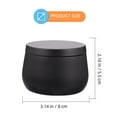 thumbnail image 2 of 9pcs Tea Tin Can  Candle Candy Storage Box Craft Beads Jewelry Canister Box, 2 of 8