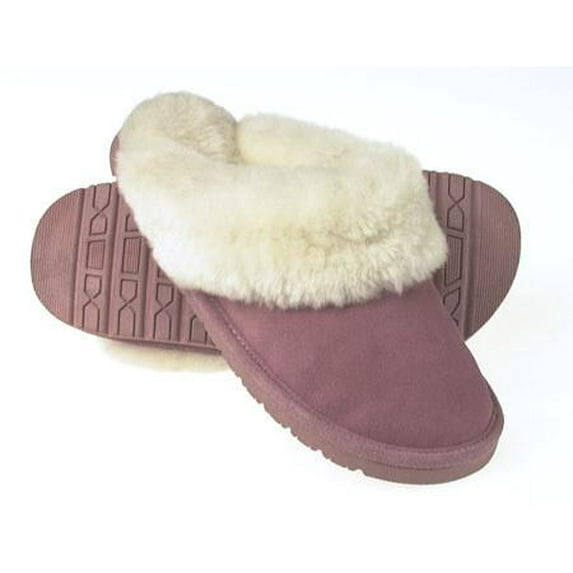 Tamarac by Slippers International Womens Scuff Shearling Slipper PINK / 8