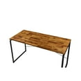thumbnail image 2 of Ergode Desk Oak & Black, 2 of 4