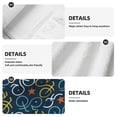 thumbnail image 7 of Kdxio Bicycle Colorful Hand Towel with Loop Hanging Towel Absorbent Tie Towels for Kitchen Tea Bar Bathroom Decor, 7 of 7