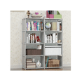 thumbnail image 3 of Librero Organizador Estante Cubo Xtellar Gris 80 cm X 125 cm X 27 cm Soporta Hasta 20kg, 3 of 4