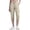 Khaki, variant on CCRFTGI Cargo Capris for Women Casual Summer High Waisted Straight Leg Capris Outdoor Travel Pull On Capri with Pockets Dark Blue XXL