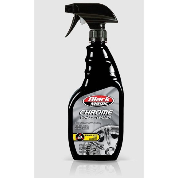 Rain-X Wheel Cleaner 120005 Black Magic; For Chrome Wheels; 23 Ounce Bottle