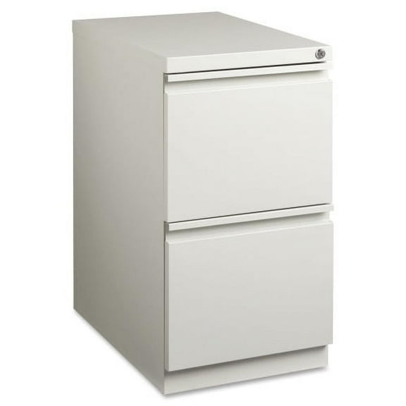 2 Drawers Vertical Steel Lockable Filing Cabinet, Gray