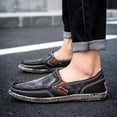 thumbnail image 2 of Men's Casual Shoes Breathable Comfortable Canvas Loafers Lightweight Stylish Footwear for Everyday Fashion, 2 of 9
