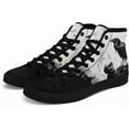 thumbnail image 2 of Coolcustomize Fashion Skull High-Top Canvas Shoes for Men Women -Unique Vibrant High Top Sneakers Comfortable Casual Shoes, 2 of 7