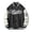 Black, variant on Men's Hip Hop Baseball Jacket, Stand Up Collar Loose Athletic Style, Casual Coat for Streetwear Daily Wear