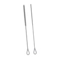 thumbnail image 2 of 2 piezas cepillos de limpiador de paja de silicona larga liviana recipiente de cuello estrecho cepillos de botella de silicona reutilizables para taza Gris, 2 of 8