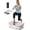 Pink, variant on FEIERDUN Vibration Plate Exercise Machine, 400 LBS Capacity Vibration Plate for Lymphatic Drainage, Max Space for Whole-Body Workout & Relaxation at Home
