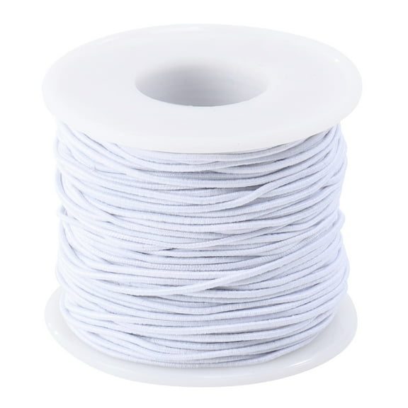 Etereauty Elastic String Bracelet Cord Thread Making Rope Stretchy Beading Beaded Bracelets Beads Jewelry Spool Line Bead White