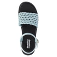 thumbnail image 4 of Weekend Academy Girls Faux Leather Woven Sandals, 4 of 6