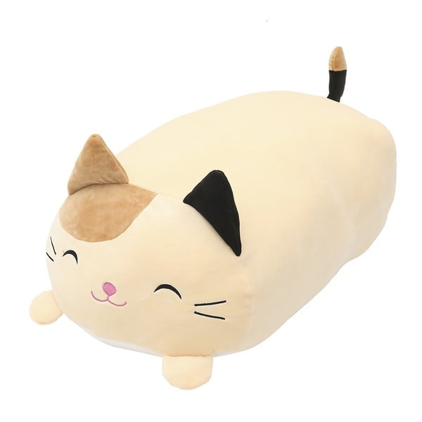 Cat Plush Pillow,Cute Cat Doll Pillow Animals Soft Toys,Soft Fluffy Cushion Suitable for Kids Birthday Gifts 