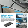 thumbnail image 4 of Satellite Cover, Silicone Black Anti Reflective Sticker Satellite Case Cover Accurate Fit Lightweight  for Traveling Camping Home, 4 of 7