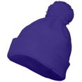 thumbnail image 1 of Pom Beanie Os Purple, 1 of 1