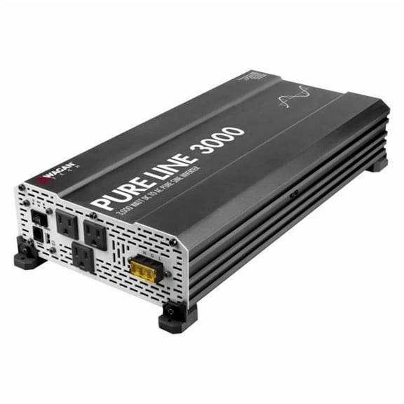 Pure Line 3000W 10.1V - 16.4V DC to 110V - 125V AC Inverter