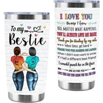 Gifts For Best Friends Birthday Women - Best Friend Gift, Friend Gifts, Bestie Gifts for Women, BestFriend Friendship Birthday Gifts for Best Friend Woman - 20 oz Stainless Steel Tumbler