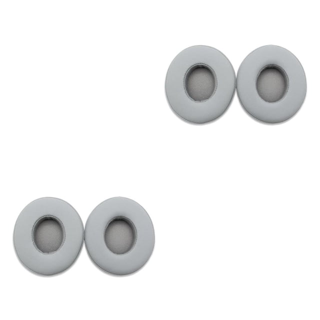QualitChoice Casque Coussinets d'Oreilles Antibruit Protection Accessoires Remplacement pour Studio pour 2 Gris 2Set