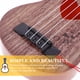 thumbnail image 3 of Principiante ukelele guitarra madera ukelele clásico instrumento musical niños juguete regalo, 3 of 6