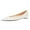 Beige, variant on FSJ Women Pointed Toe Ballet Flats Comfortable Slip On Flats Shoes Casual Shoes Size 8 Black Red