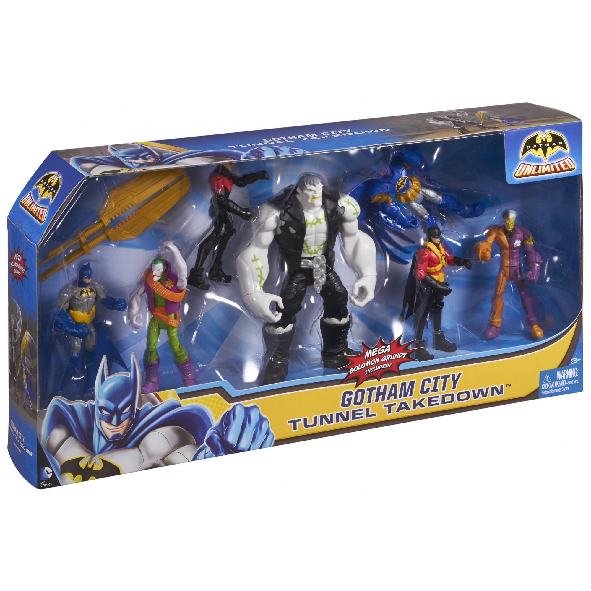 Batman Gotham City Tunnel Takedown Figures - Walmart.com