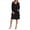 Black, variant on Plus Size Dresses For Curvy Women Women'S Fashion Two Pieces Charming Solid Color Mother Of The Bride Lace Dresses Fall Dresses Midi Dresses For Women Purple Dress XL