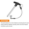 thumbnail image 3 of Unique Bargains T Handle Lock Pins, 5/16' Pin Dia. 3-35/64' Usage Length Stainless Steel Push-Button Quick Release Pin, 3 of 5