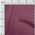 thumbnail image 1 of oneOone Cotton Cambric Fabric Floral & Paisley Block Print Sewing Fabric BTY 56 Inch Wide, 1 of 4