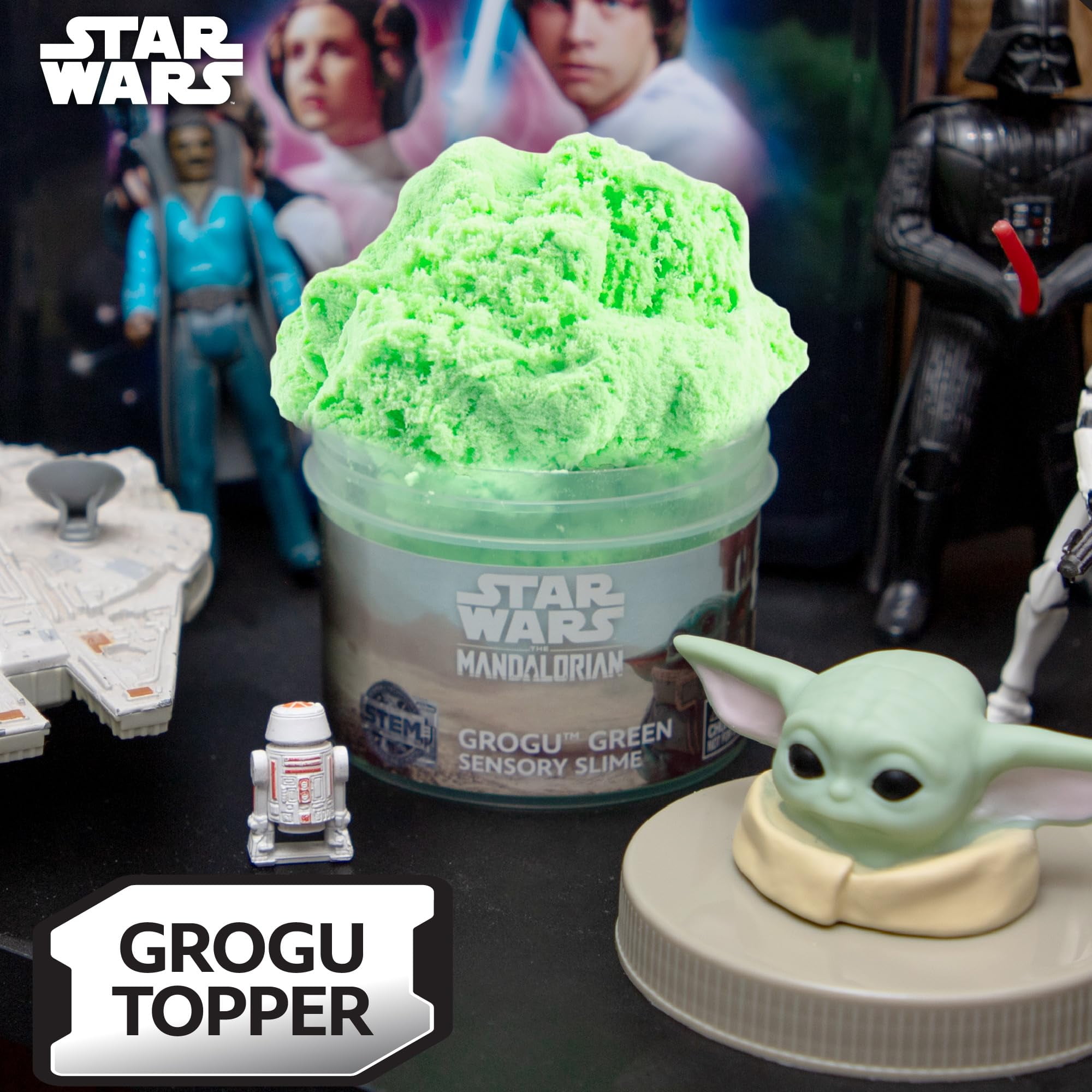 STAR WARS The Mandalorian Grogu Green Slime