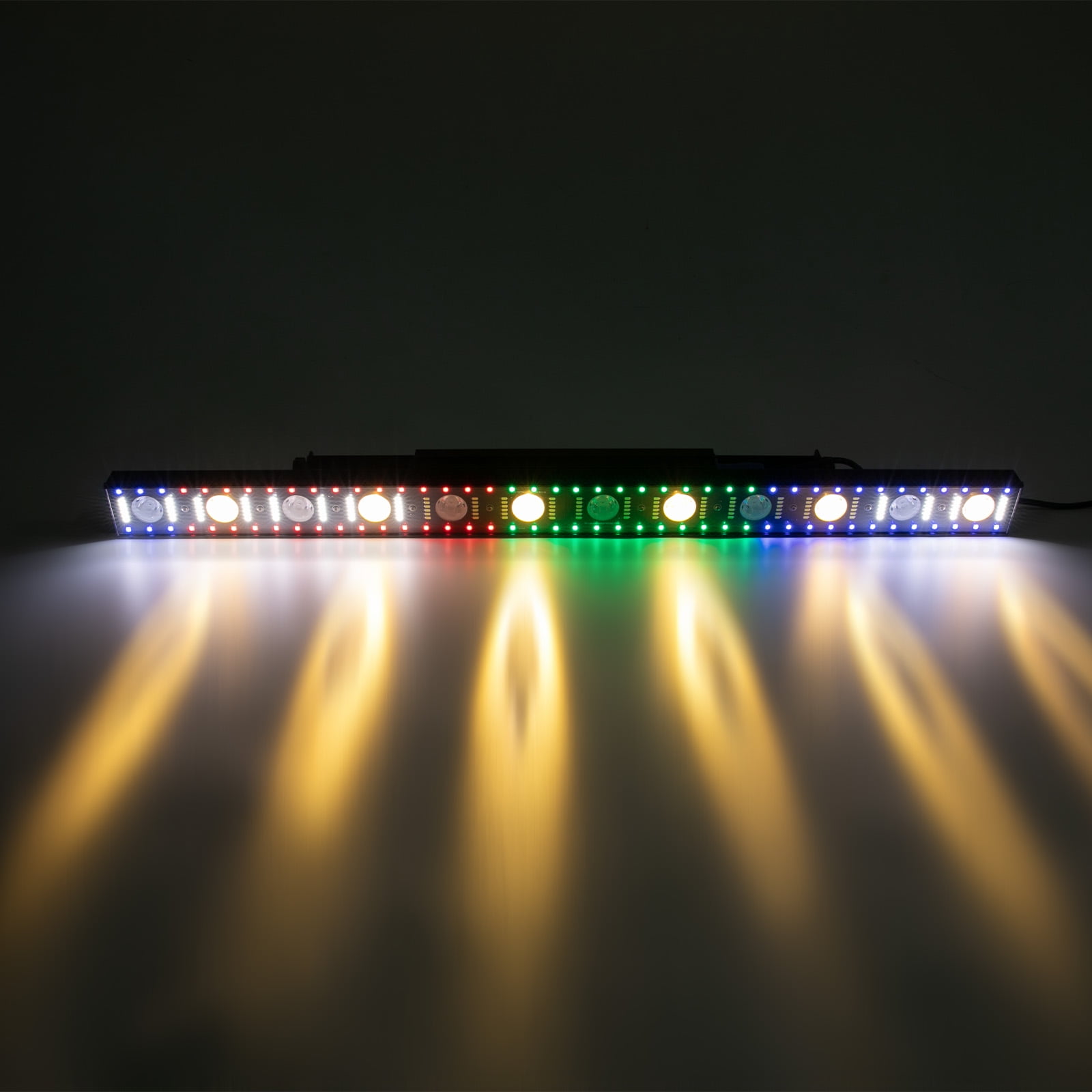 Wildnix LED Wash Light Bar with RGBW Color, DMX512 Protocol, 1200Hz Strobe Frequency, Ideal for Stage, Performance, and Recording Lighting