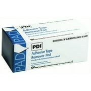 PDI PROFESSIONAL DISPOSABLES 1131957 PT# B16400 Pad Adhesive Tape Remover 100 Count 1-1/4x2-5/8" Bx