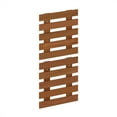 thumbnail image 2 of Furinno Tioman Outdoor Hardwood Lifestyle Hanging Wall Planter in Teak Oil, Set of 2, Natural, 2 of 6