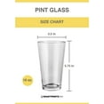 thumbnail image 4 of World Art Group Canada Jay Ii Pint Glass -John James Audubon Designs, 16 oz Transparent Glass, 4 of 4